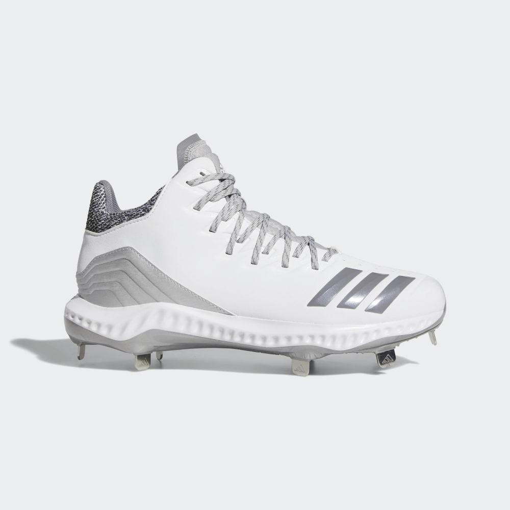Tenisi Adidas Icon Bounce Mid Barbati Romania - Albi/Gri CG5181